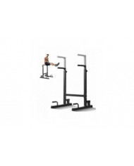 Dip Bar, capacité de 500 lb, station de dips à hauteur réglable, barres parallèles pour la musculation à domicile