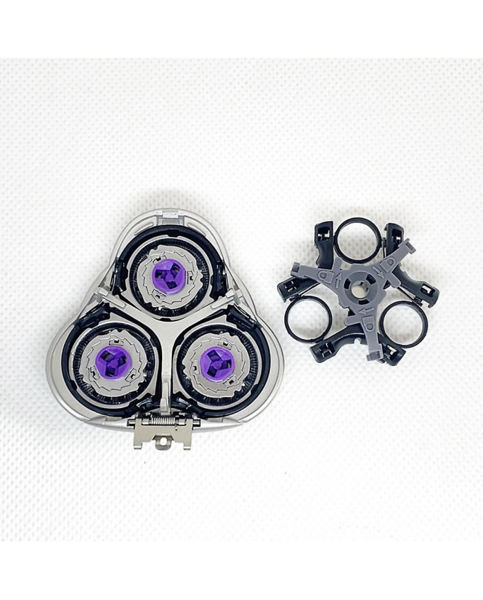 Têtes de rechange pour Hq7310 Hq7340 Hq7180 Hq7360 Hq7390 Lame Argent