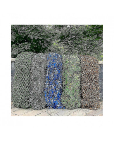 Noël3x5m 3x8m 3x10m 4x5m Filet Camouflage Renforcé Piscine Pavillon de Plage Jardin Parasol Camouflage Toile Net 7 [...]