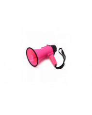Mégaphone portable Bullhorn (30 watts) - Musique intégrée, volume réglable et sangle confortable