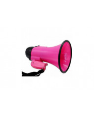 Mégaphone portable Bullhorn (30 watts) - Musique intégrée, volume réglable et sangle confortable