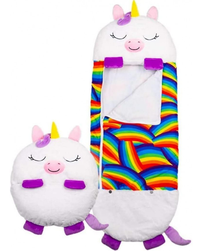 Kids Sleeping Bag With Pillow, Children'S 2 In 1 Pillow Sleeping Bag, Foldable Cartoon Animal Sleeping Bag, For [...]