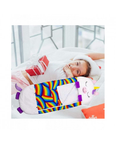 Kids Sleeping Bag With Pillow, Children'S 2 In 1 Pillow Sleeping Bag, Foldable Cartoon Animal Sleeping Bag, For [...]