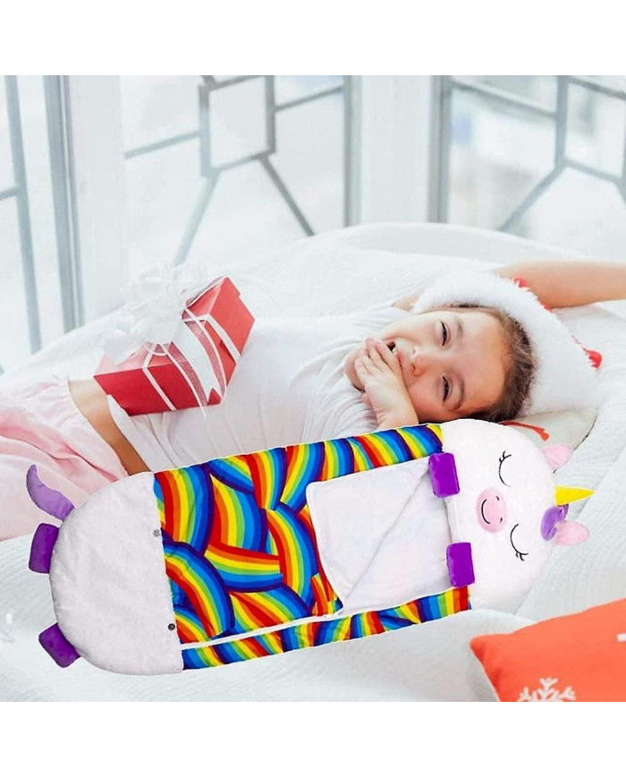 Kids Sleeping Bag With Pillow, Children'S 2 In 1 Pillow Sleeping Bag, Foldable Cartoon Animal Sleeping Bag, For [...]