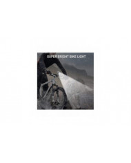 Lumières de vélo, lumière de vélo 6000 Lumens 5 LED, lumière avant de vélo de montagne étanche avec rechargeable