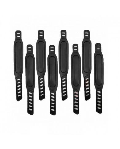 8pcs Exercise Bike Pédales Sangles, Sangles de Pédale Réglables Pédale Pied Spinning Exercice Vélo Accueil Ou