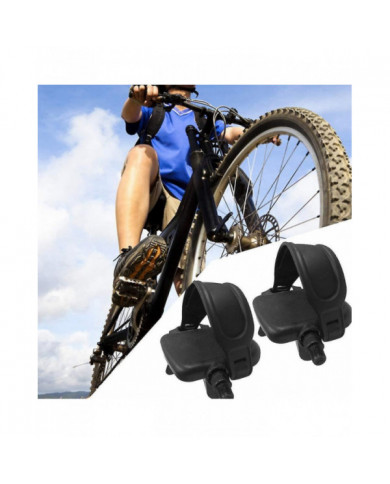 8pcs Exercise Bike Pédales Sangles, Sangles de Pédale Réglables Pédale Pied Spinning Exercice Vélo Accueil Ou