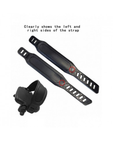 8pcs Exercise Bike Pédales Sangles, Sangles de Pédale Réglables Pédale Pied Spinning Exercice Vélo Accueil Ou