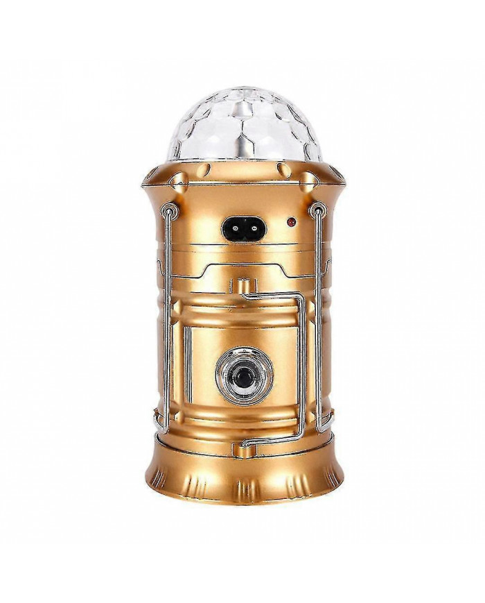 Solar Led Lantern Light Rechargeable Outdoor Camping Lampe de Poche Torche Stage Disco Lampe
