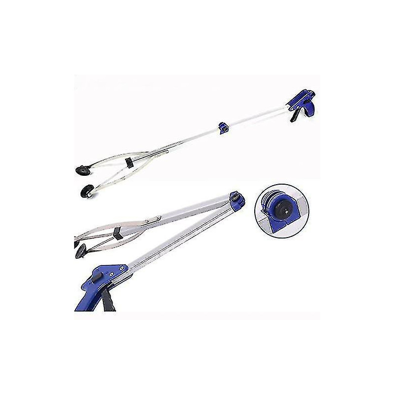 Pince à pince pliante télescopique, pince en aluminium pour ramassage des ordures