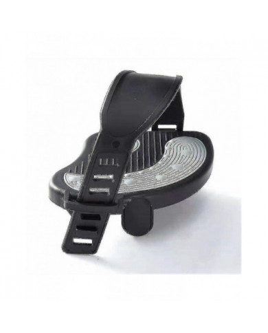 Pédales de vélo d’exercice avec sangles pour vélo de spin et vélo d’exercice stationnaire intérieur, 1/2 pouce