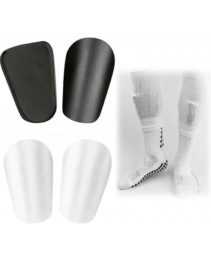 2 paires de protège-tibias Mini Pro Football, mini protège-tibias de football ensemble, unisexe anti-dérapant [...]