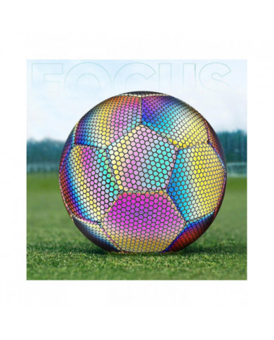 Balle de football brillante dans le noir taille 4 et 5, balle lumineuse pour les jeux de nuit et l’entraînement