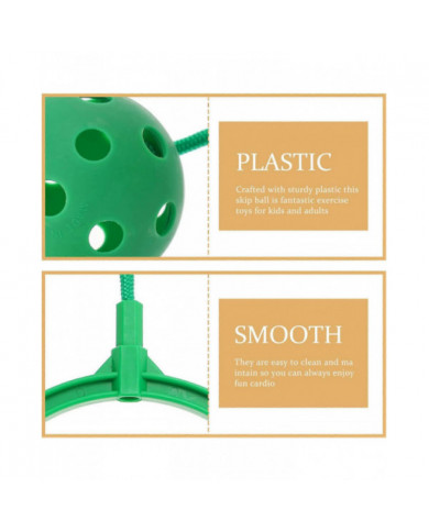 Enfants Jumping Ball Cheville Skip Ball Rocking Ball Sports Toys Fitness Game Home Outdoorpurple