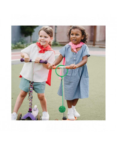 Enfants Jumping Ball Cheville Skip Ball Rocking Ball Sports Toys Fitness Game Home Outdoorpurple