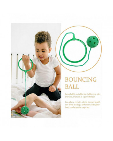 Enfants Jumping Ball Cheville Skip Ball Rocking Ball Sports Toys Fitness Game Home Outdoorpurple