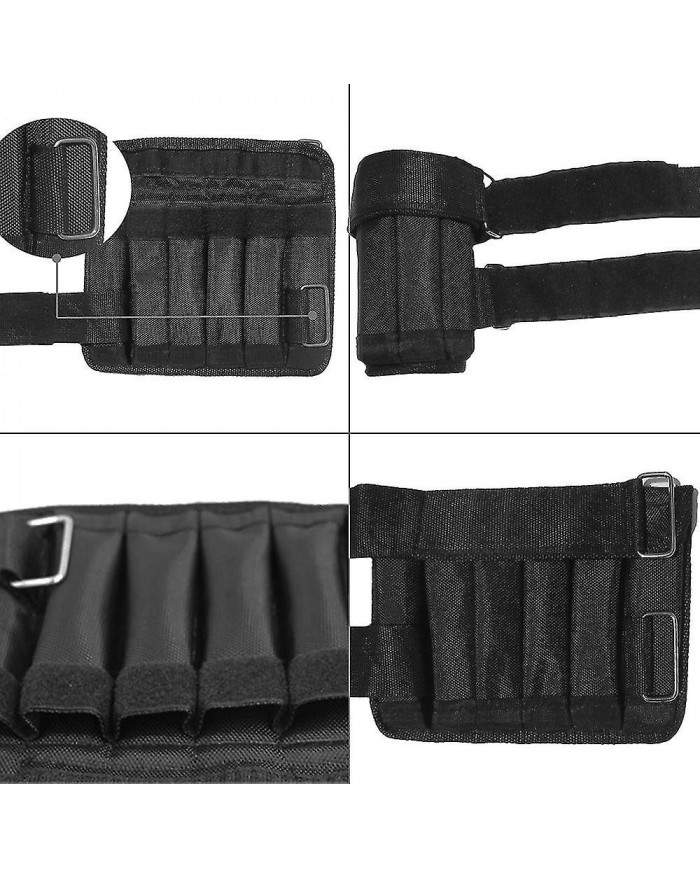 2 paquets 5/10kg réglable poignet pondéré Oxford Ankle Exercice pondéré