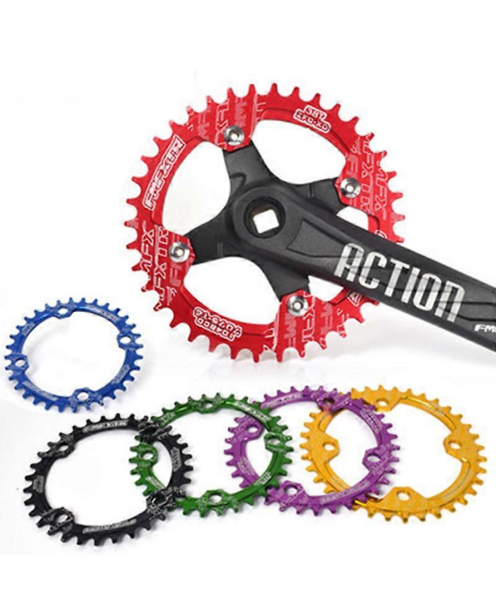 Manivelle de vélo 104BCD forme ronde large étroite 32T / 34T / 36T / 38T / 40T / 42T Plateau de vélo Cercle de [...]