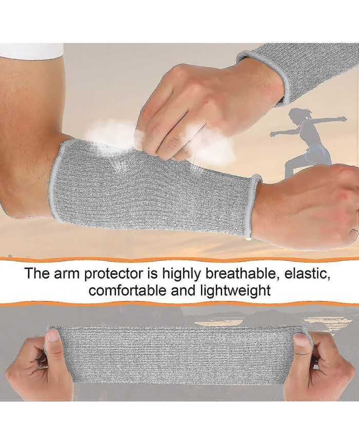 4 Pairs Of Arm Guards For Thin Skin And Bruising Cut And Burn Heat Resistant Arm Guards Protective Forearm Sleeves [...]