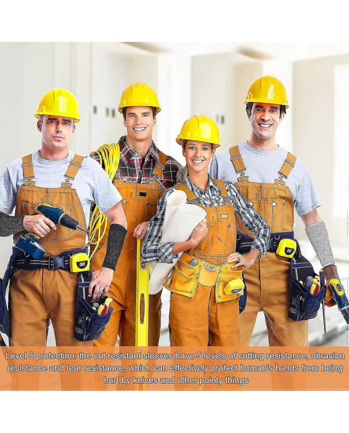 4 Pairs Of Arm Guards For Thin Skin And Bruising Cut And Burn Heat Resistant Arm Guards Protective Forearm Sleeves [...]