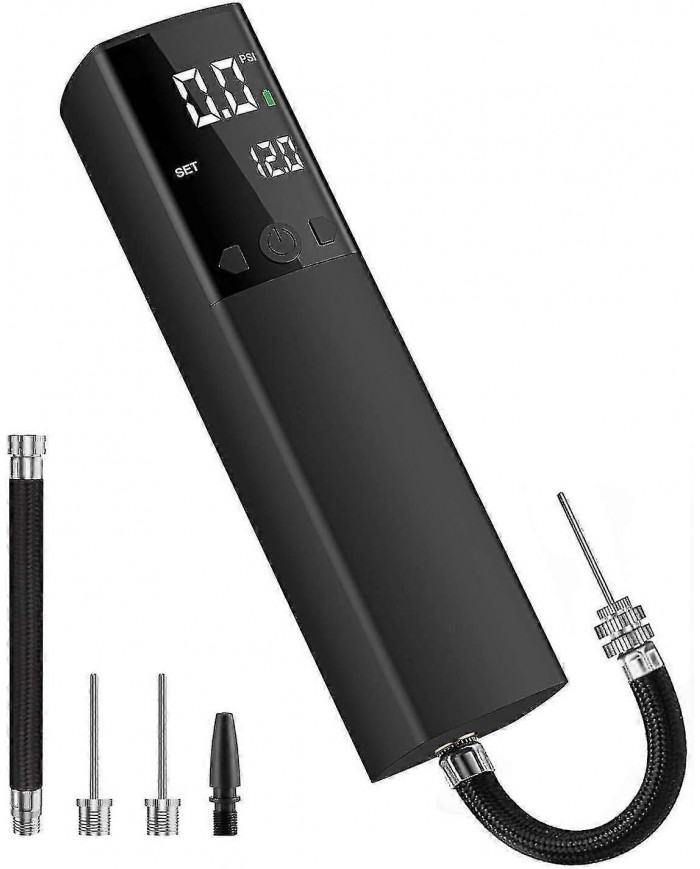 Pompe à billes électrique, pompe à air intelligente gonflage rapide portable de la balle avec manomètre précis et [...]