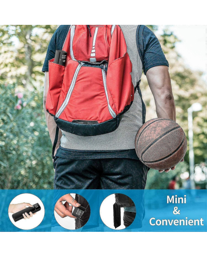 Pompe à billes électrique, pompe à air intelligente gonflage rapide portable de la balle avec manomètre précis et [...]