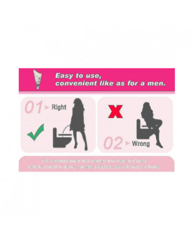 60 Pcs Dispositif d’urination femelle jetable, entonnoir de pipi pour femmes entonnoir d’urinoir féminin portable