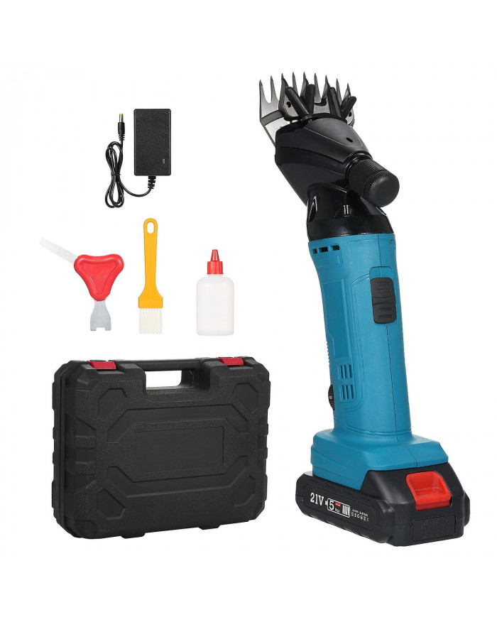 9 dents 6 vitesses réglables lithium-ion cisailles à laine ensemble lithium-ion machine à raser machine à cisailler