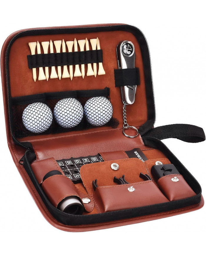 Golf Gifts for Men and Women, Golf Accessories Set with Hi-End Case, Golf Balls, Rangefinder, Golf Tees, Brush, [...]