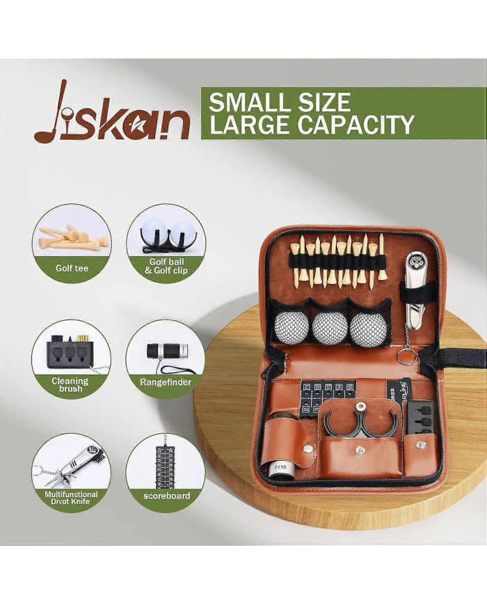 Golf Gifts for Men and Women, Golf Accessories Set with Hi-End Case, Golf Balls, Rangefinder, Golf Tees, Brush, [...]