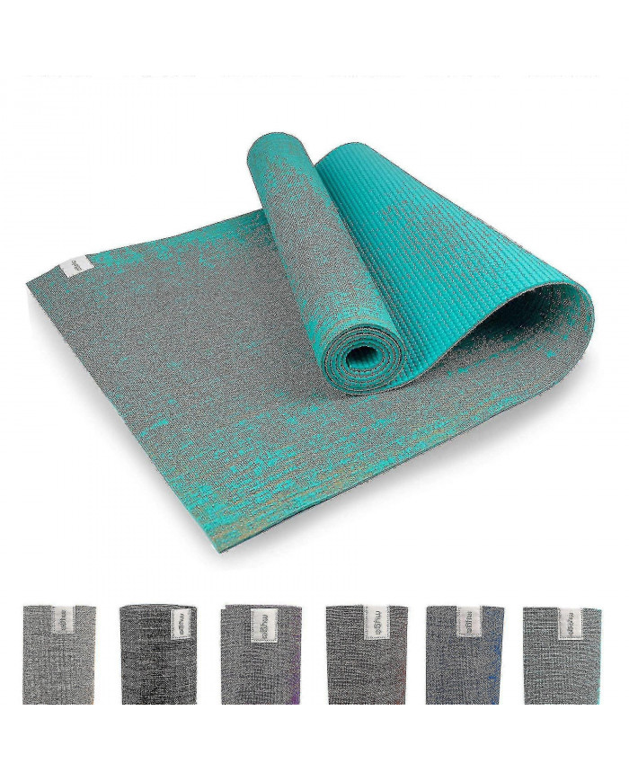 Tapis de yoga en jute - Tapis d’exercice antidérapant pour le yoga, le Pilates Fitness - Tapis polyvalent avec [...]