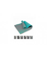 Tapis de yoga en jute - Tapis d’exercice antidérapant pour le yoga, le Pilates Fitness - Tapis polyvalent avec [...]