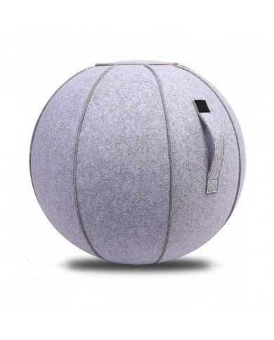 Chaise de balle assise de 65 cm pour bureau, dortoir et maison, ballon de yoga d’exercice de Pilates avec [...]