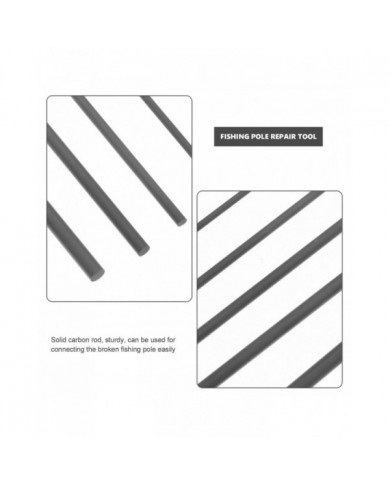 6 Pcs Outil De Réparation De Poteau De Réparation De Cannes À Pêche En Fibre De Carbone Réparation De Fournitures [...]
