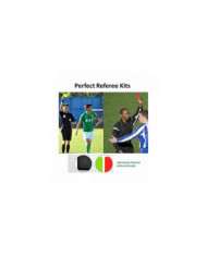 Jeu de drapeau d’arbitre de football, cartons jaunes rouges avec cahier et crayon, entraîneur arbitre acier [...]