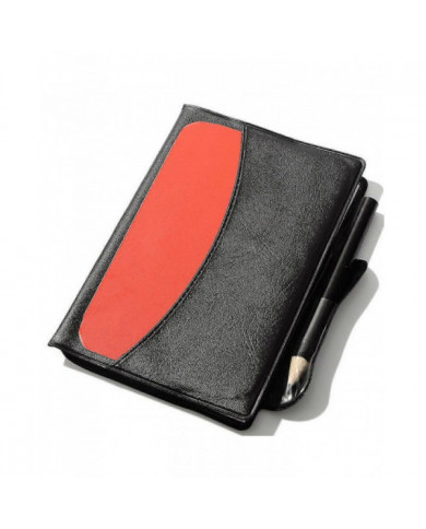 Jeu de drapeau d’arbitre de football, cartons jaunes rouges avec cahier et crayon, entraîneur arbitre acier [...]