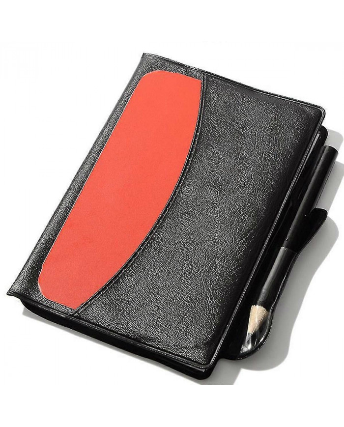Jeu de drapeau d’arbitre de football, cartons jaunes rouges avec cahier et crayon, entraîneur arbitre acier [...]