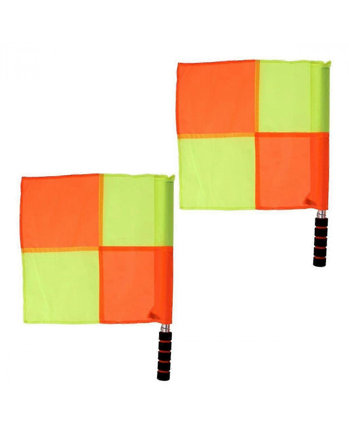 Jeu de drapeau d’arbitre de football, cartons jaunes rouges avec cahier et crayon, entraîneur arbitre acier [...]
