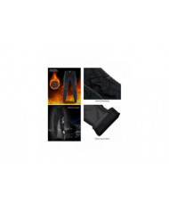 Pantalon de cyclisme pour hommes Polaire thermique d’hiver Vélo de route Pantalon de sport de vélo Coupe-vent