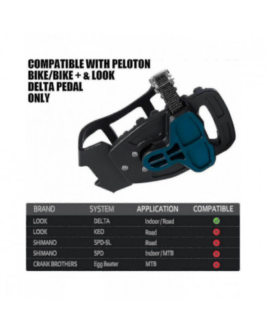 Cages à orteils pour peloton bike & peloton Bike + pédales Compatibles Toe Cage Adapters, Toe Clips Cage