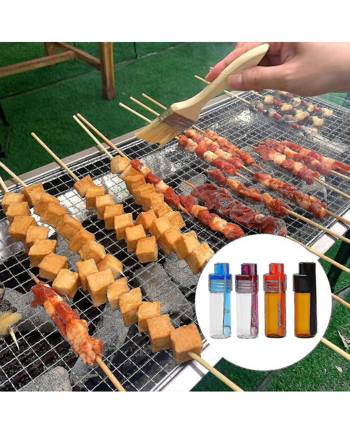 Outil de poudre d’épices de 5 paquets avec cuillère à l’intérieur avec micro-entonnoir 1,7 « de hauteur petite [...]