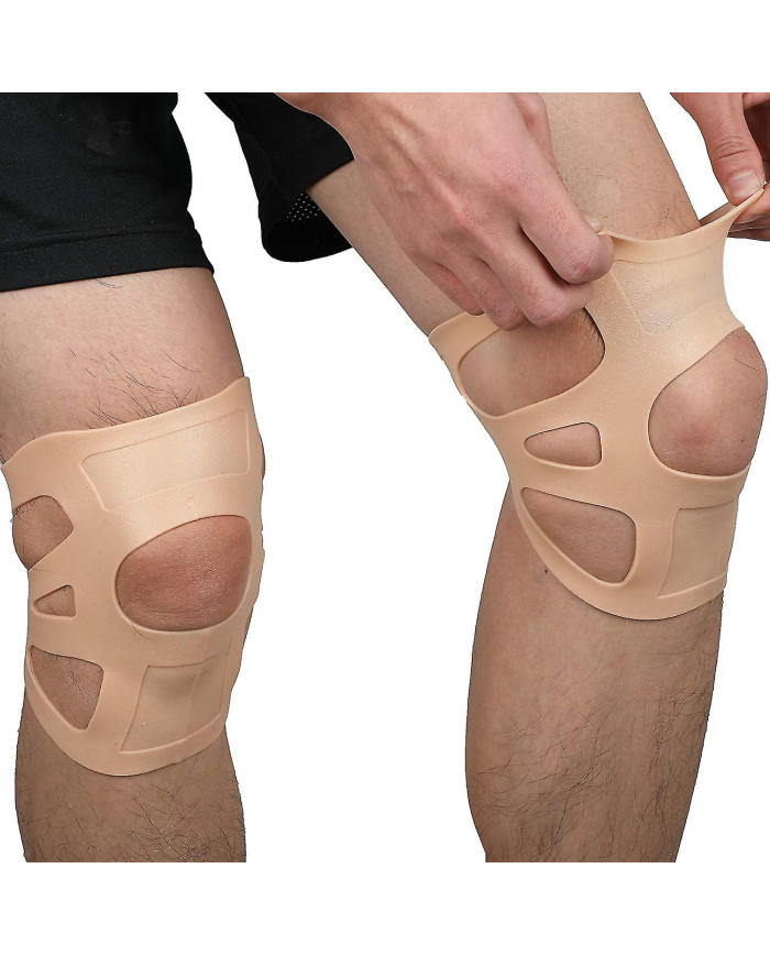 Genouillère imperméable à l’eau - genouillères en silicone ultra-minces pour la déchirure du ménisque et le [...]