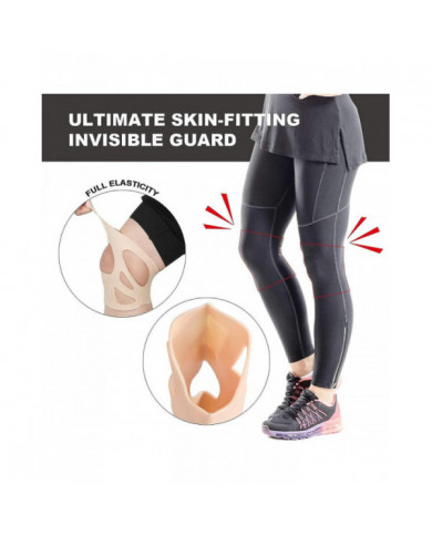 Genouillère imperméable à l’eau - genouillères en silicone ultra-minces pour la déchirure du ménisque et le [...]