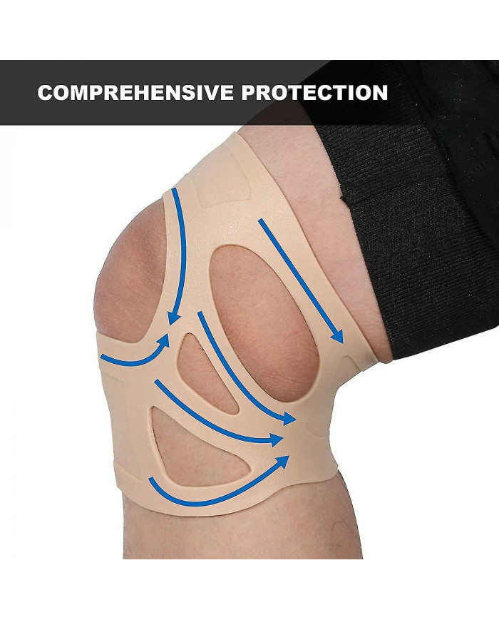 Genouillère imperméable à l’eau - genouillères en silicone ultra-minces pour la déchirure du ménisque et le [...]