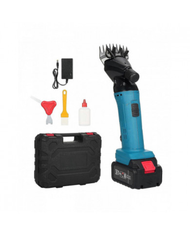 9 dents 6 vitesses réglables lithium-ion cisailles à laine ensemble lithium-ion machine à raser machine à cisailler