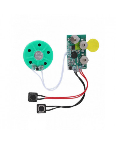 Puce de carte de voeux bricolage 4 minutes enregistrable voix puce vocale carte de voeux pour les vacances