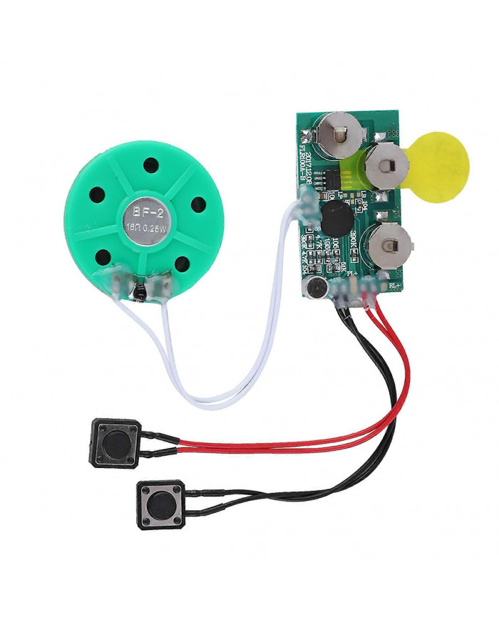 Puce de carte de voeux bricolage 4 minutes enregistrable voix puce vocale carte de voeux pour les vacances