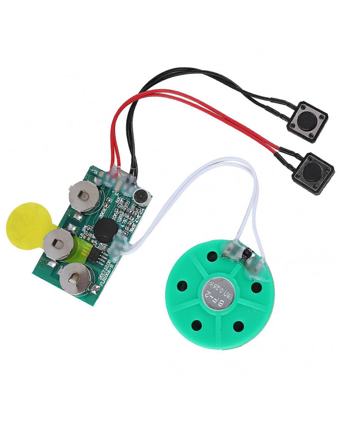 Puce de carte de voeux bricolage 4 minutes enregistrable voix puce vocale carte de voeux pour les vacances