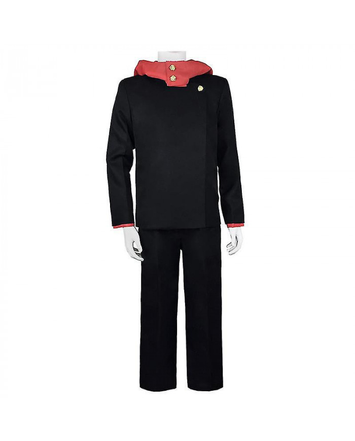 Anime Jujutsu Kaisen Itadori Yuji Top Pantalon Ensemble Uniforme