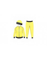 Costumes de célébrités des années 90 Adultes Jaune et Noir Shell Suit-XinHan